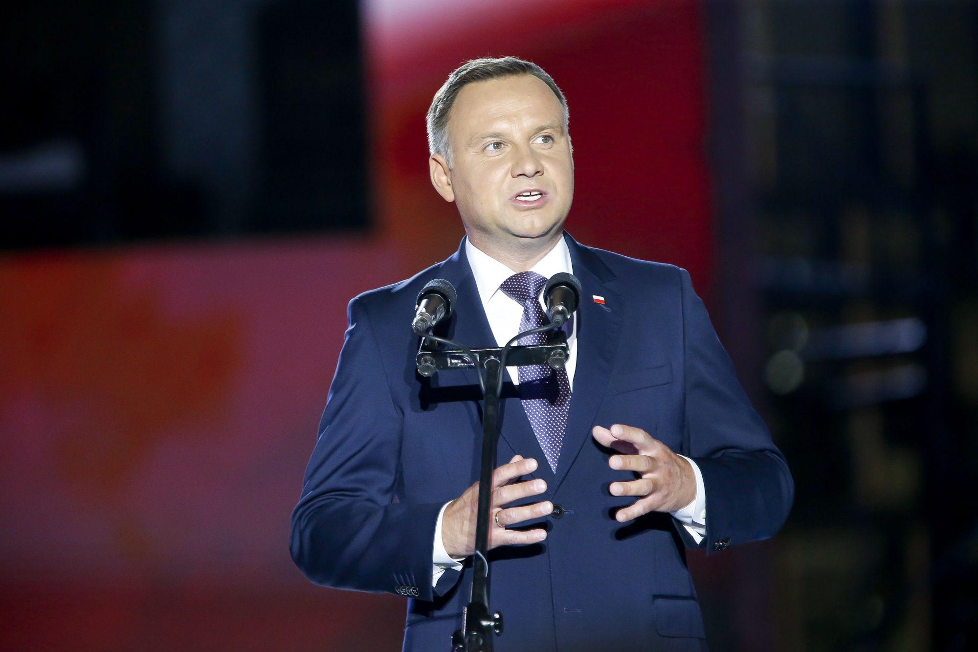 Prezydent Andrzej Duda w 2018 roku