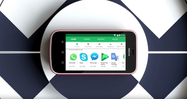 Nokia 1 z Androidem Go