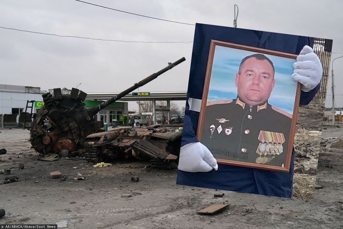 Podpułkownik Witalij Słabcow poległ w Donbasie (Fot. AA/ABACA/Abaca/East News/Twitter)