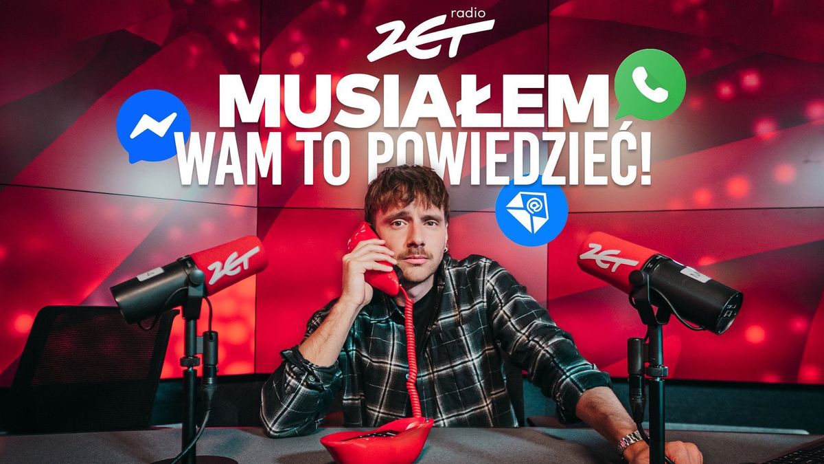 Maciej Musiał na antenie i w kampanii Radia ZET