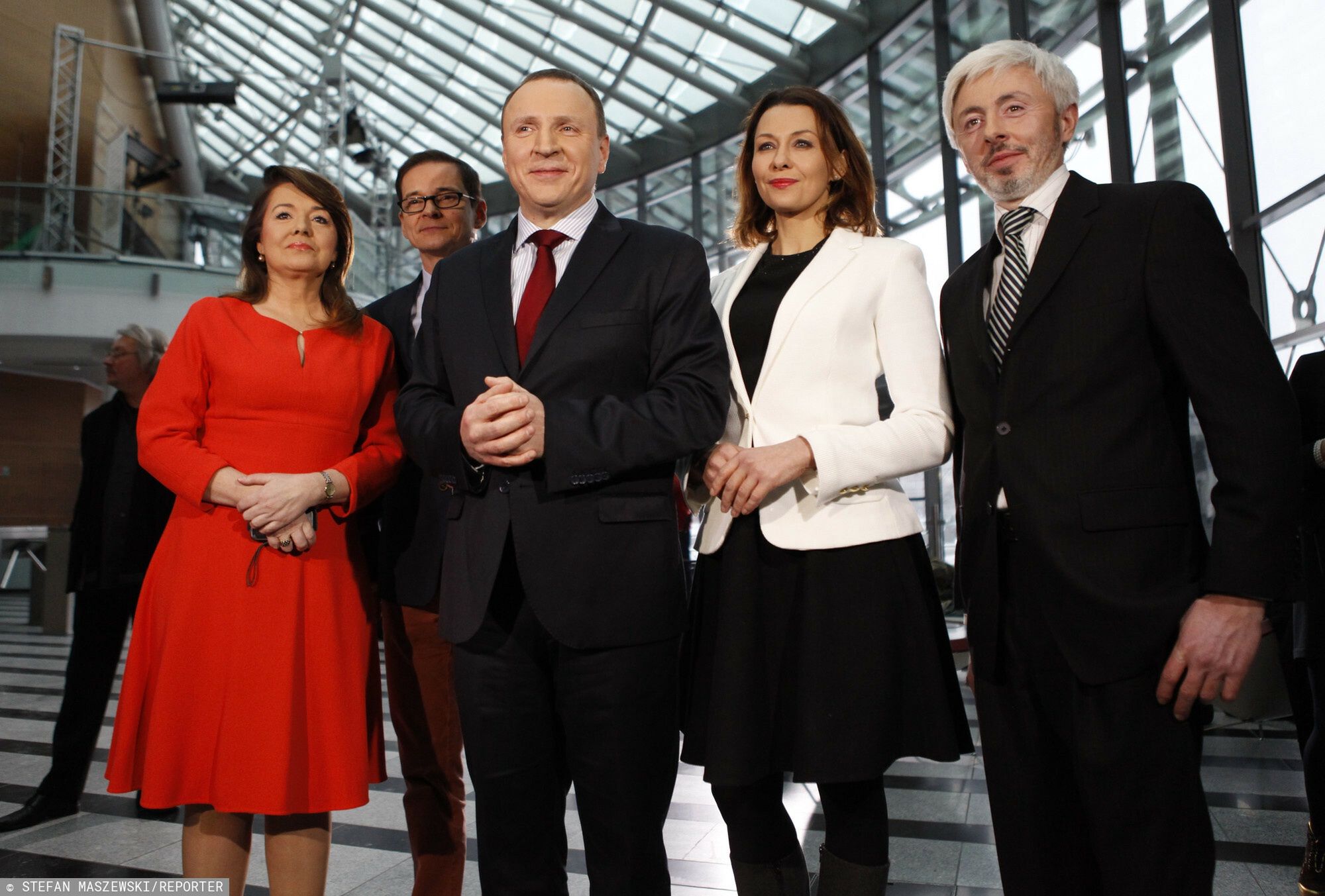 Jacek Kurski obejmujący w 2016 roku prezesurę w TVP