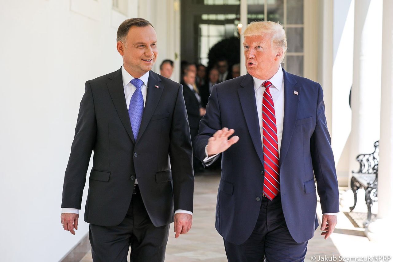 Duda pisze do Trumpa. "Gratulacje od narodu polskiego"