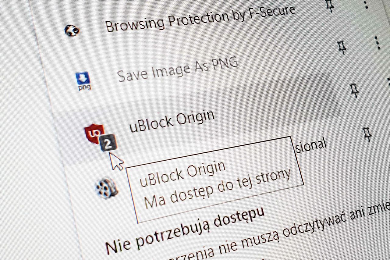 Koniec uBlock Origin w Chrome. Dodatek nie jest obsługiwany