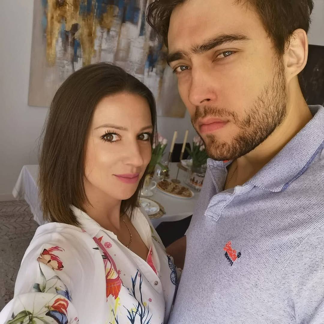Jerzy Janowicz i Marta Domachowska 