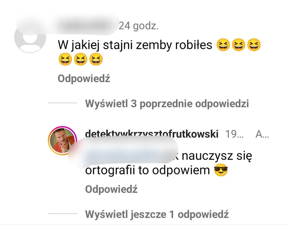Krzysztof Rutkowski na Instagramie