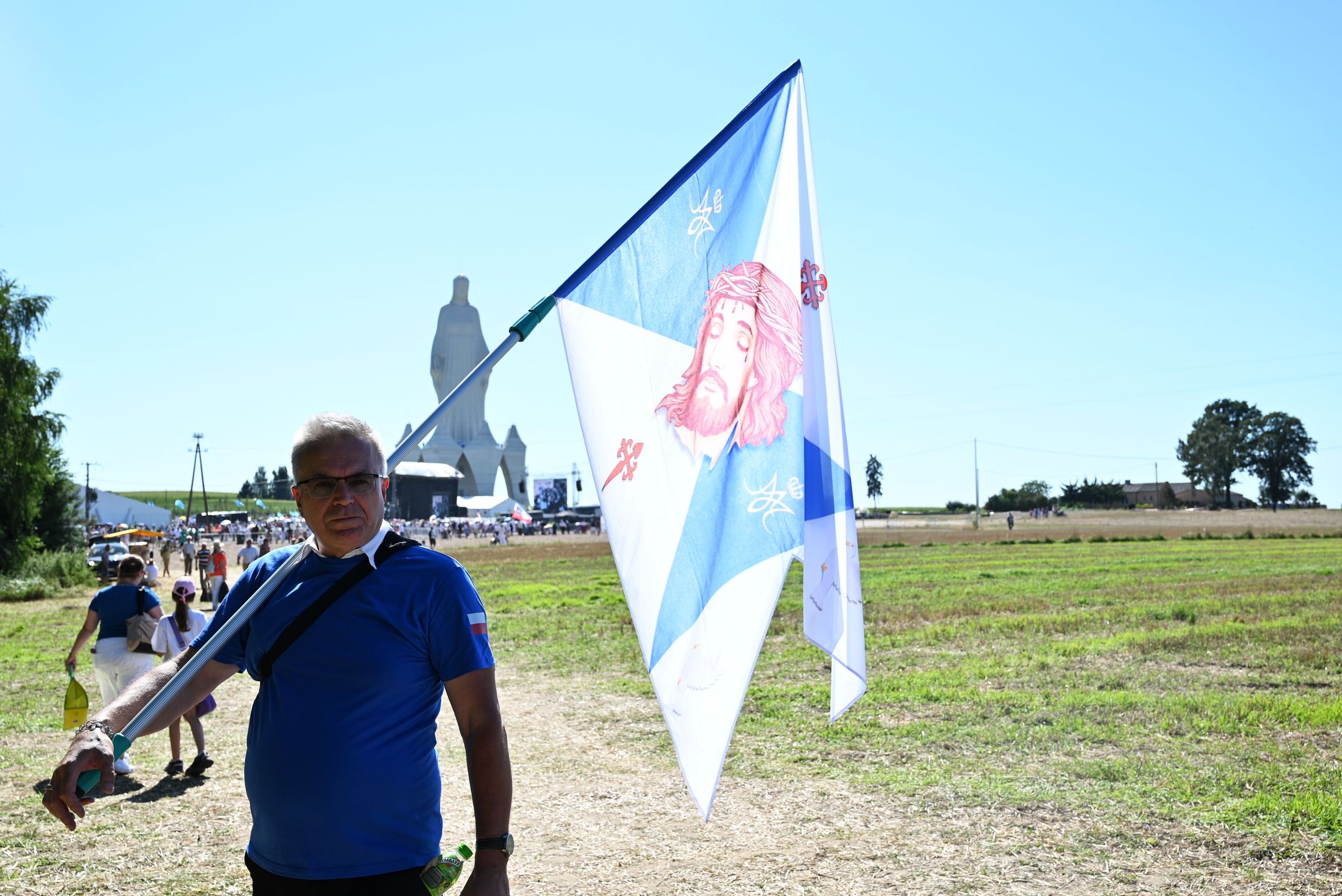 W uroczystości wzięli udział pielgrzymi z całego kraju