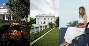 Cała na biało Melania Trump w ogniu krytyki za... wycięcie czereśni przed Białym Domem: "Zamieniłaś ogród w CMENTARZ" (ZDJĘCIA)