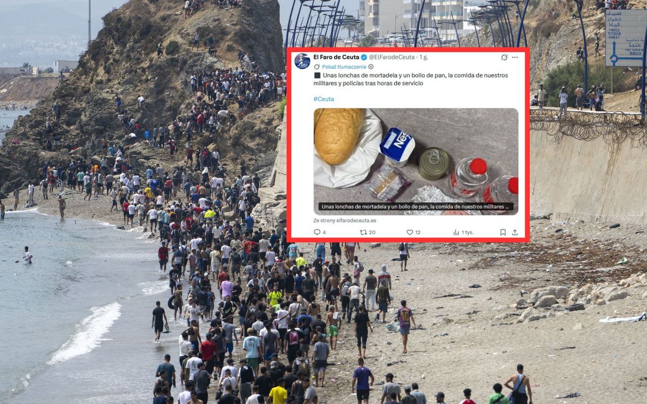 Bronili miasta przed migrantami. Tak ich karmiono. Burza w Hiszpanii