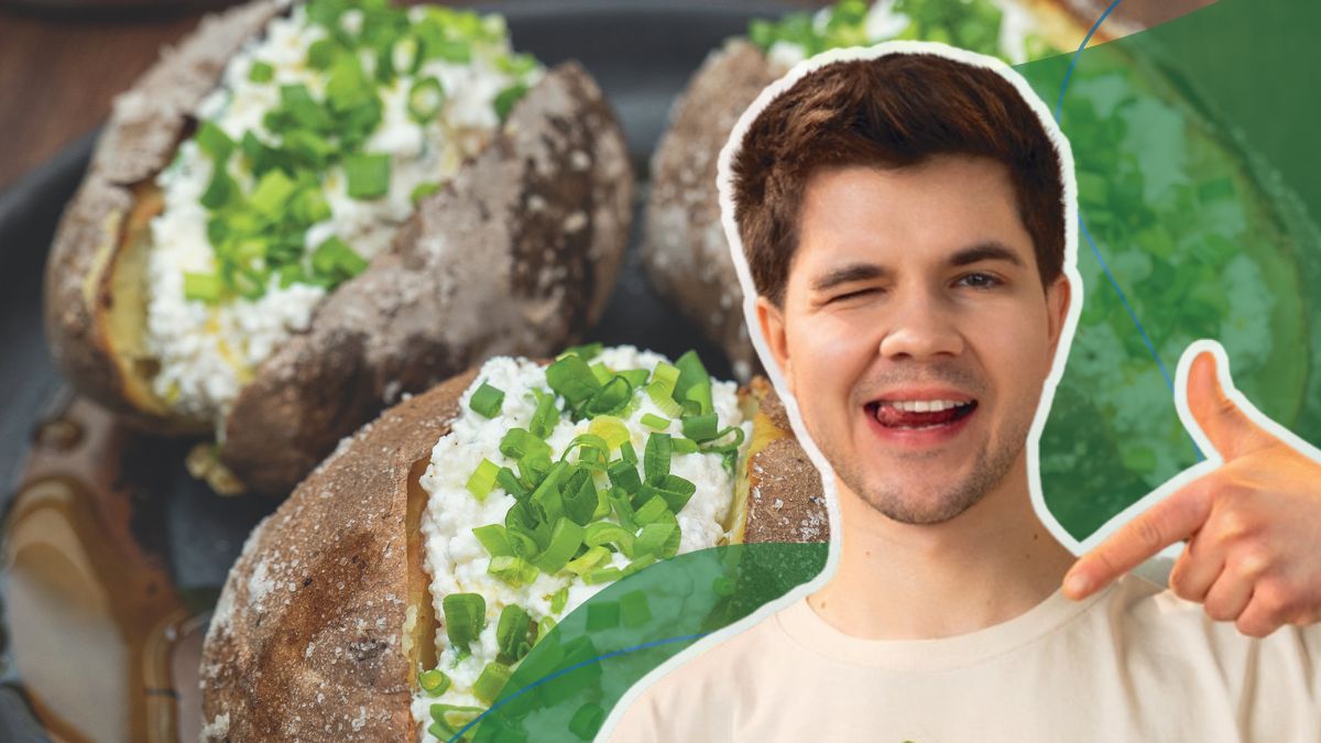 Jakub Przeździecki Coocharz poleca m.in. ziemniaki jak z ogniska