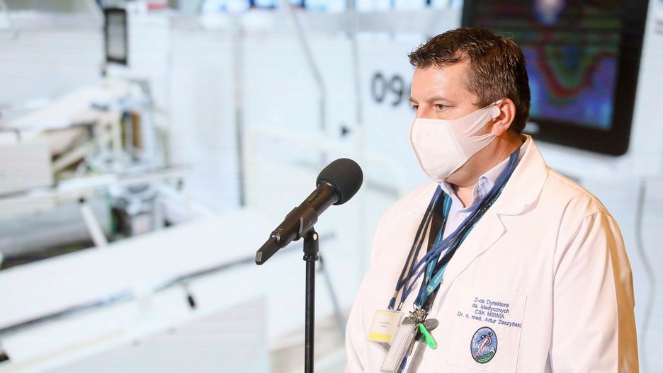 Szpital Narodowy nie przyjmuje pacjentów? Dyrektor odpowiada lekarce