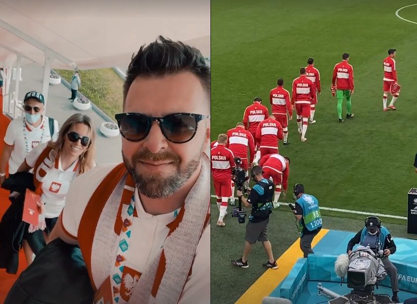 Grzegorz Hyży i Agnieszka Hyży kibicują polskiej reprezentacji na Euro 2020