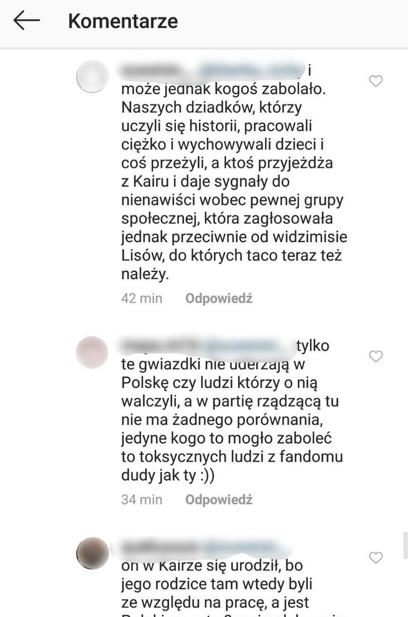 Taco Hemingway broni Igi Lis