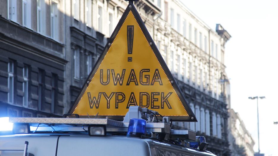 Warszawa. Na S2 doszło do zderzenia pięciu samochodów
