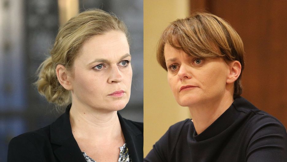 Barbara Nowacka oraz Jadwiga Emilewicz