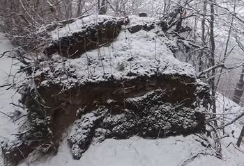 Sensacyjne odkrycie w lesie. Znalazł tajemniczy tunel