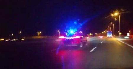 „Bezpieczna” jazda kolumny rządowej po obwodnicy Lublina [WIDEO]