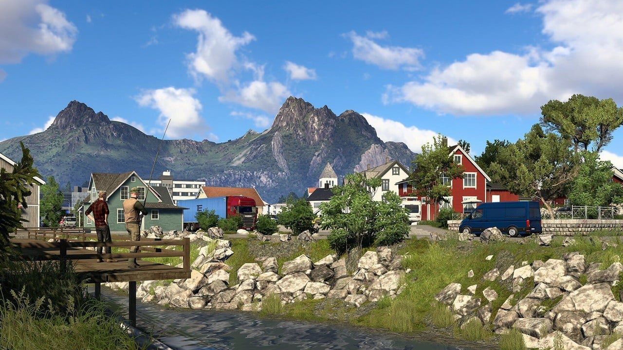 Piękno i realizm zachwyciły fanów popularnego symulatora ciężarówki na długim gameplayu z ETS2: Nordic Horizons