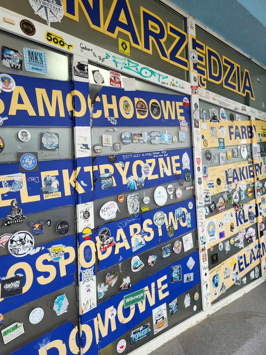 Witryna sklepu "U Krysi"