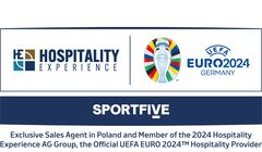 Sportfive ma wyłączność na sprzedaż oficjalnego programu Hospitality UEFA Euro 2024