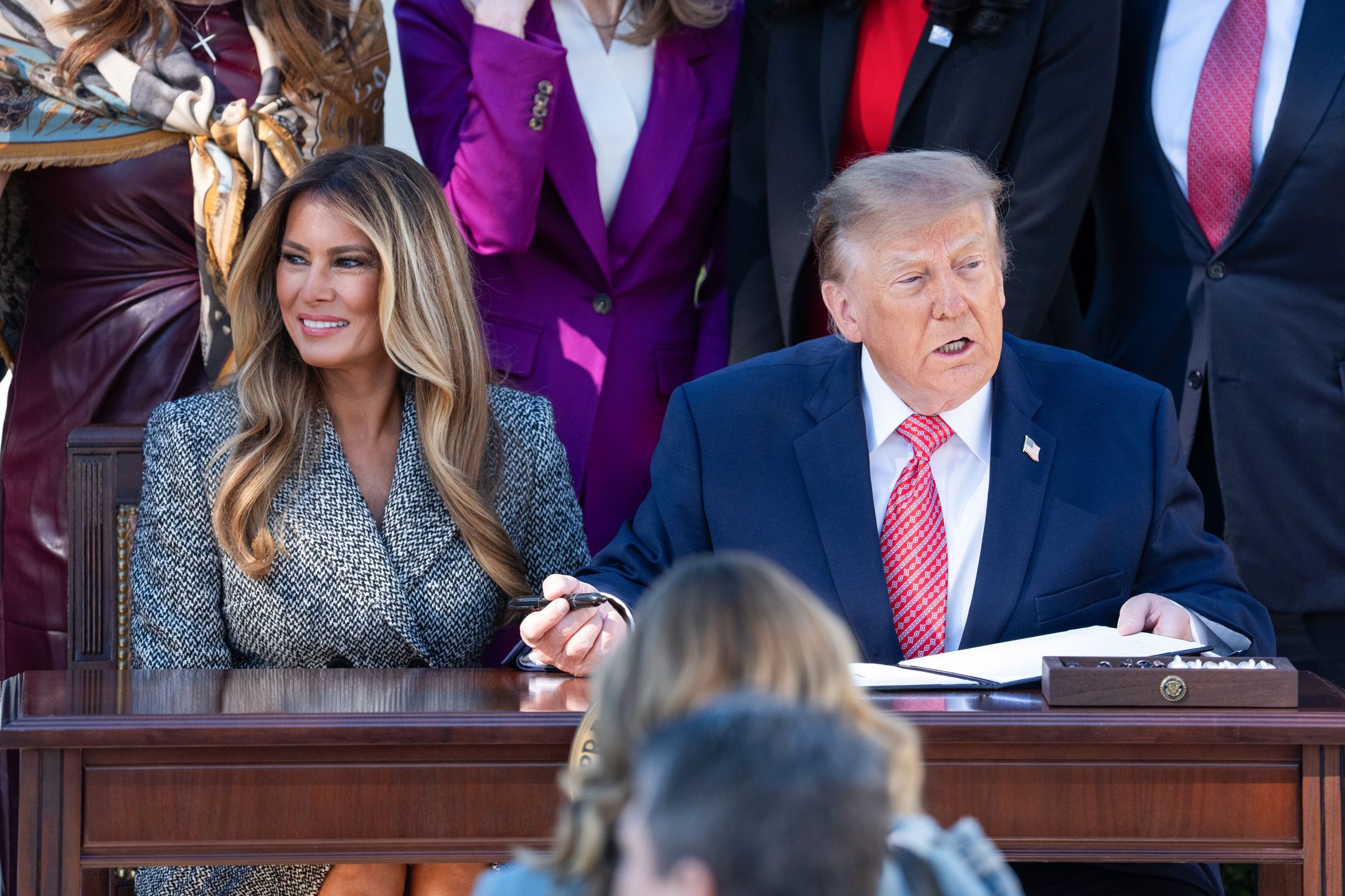 Melania Trump, Donald Trump