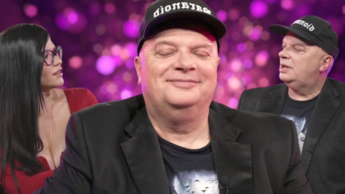 Krzysztof Skiba i jego żona Karolina w "Parometrze" 
