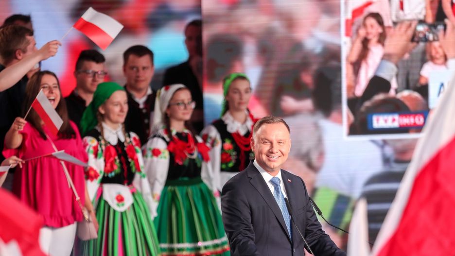 Prezydent Andrzej Duda w Łowiczu 