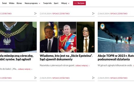 Ze stron TVP znikają artykuły. "Działanie jak z Orwellowskiego Ministerstwa Prawdy"