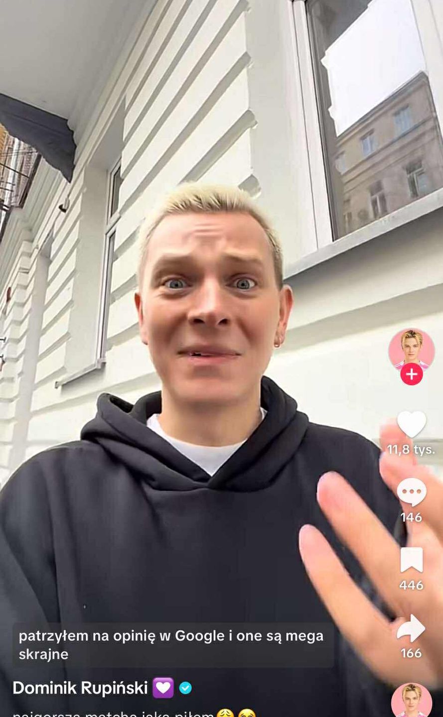 Dominik Rupiński skosztował matchy Sandry Kubickiej