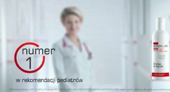 Emolium reklamowane jako „nr 1 w rekomendacji pediatrów” (wideo)