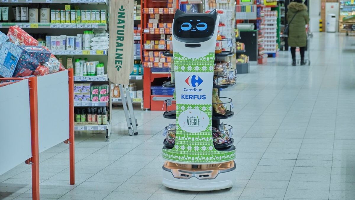 Kerfuś w hipermarkecie Carrefour Lublin przy al. Witosa