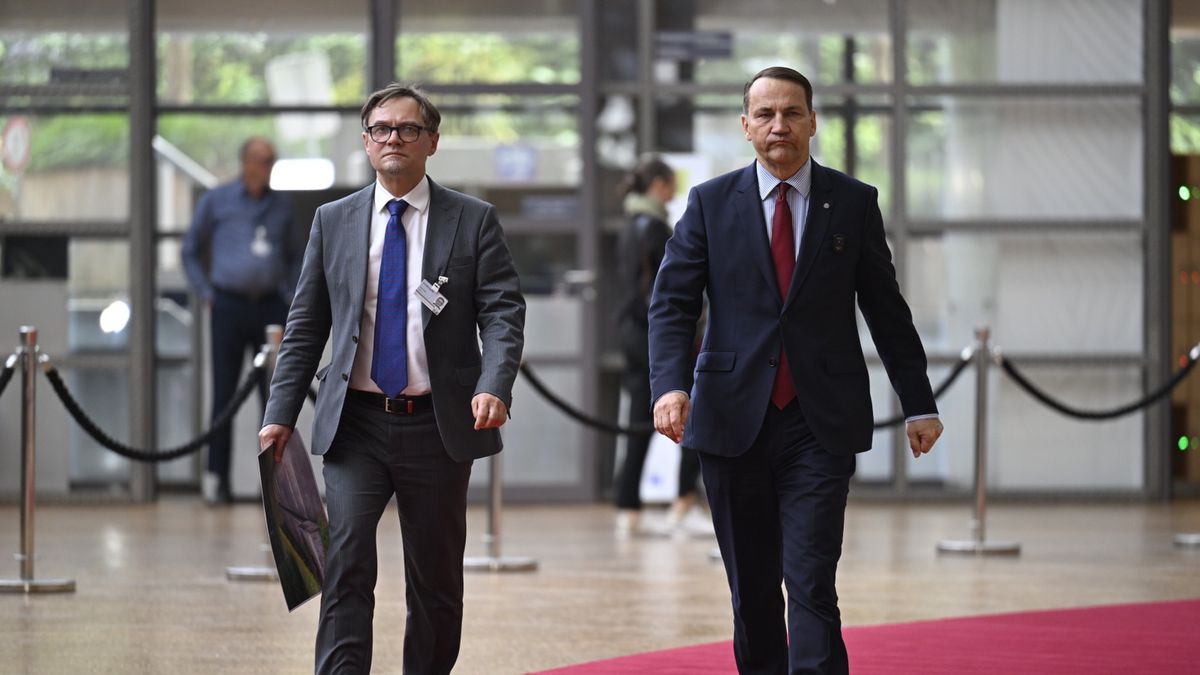 Paweł Wroński i Radosław Sikorski