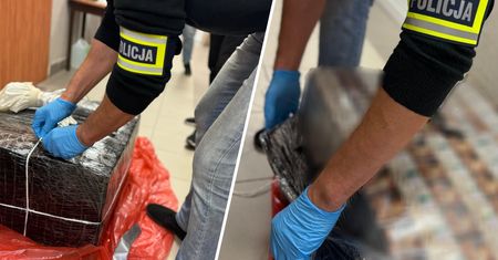 Grzybiarz oniemiał. Szczątki balonu z pakunkiem na Podlasiu