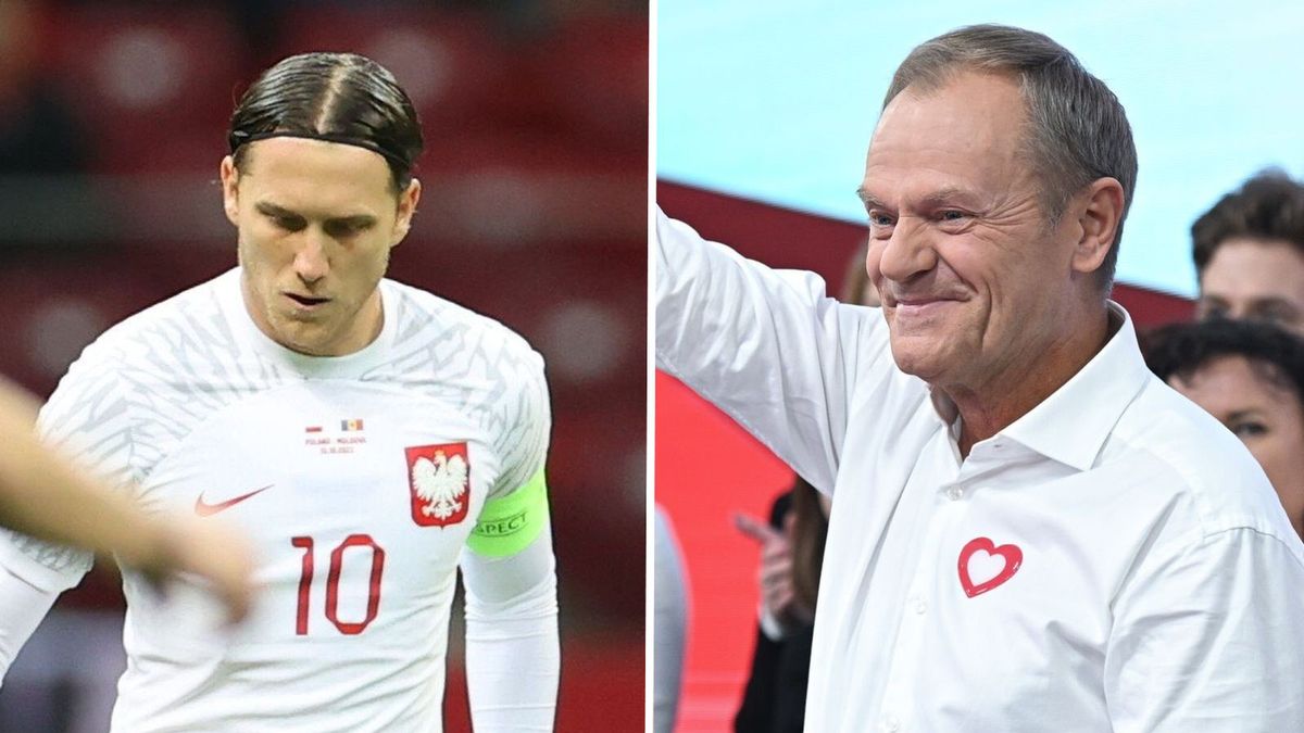 Na zdjęciu: Piotr Zieliński i Donald Tusk