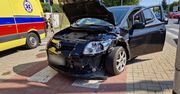 Lublin: Zderzenie aut na ul. Krańcowej. Utrudnienia z przejazdem po najechaniu toyoty na audi