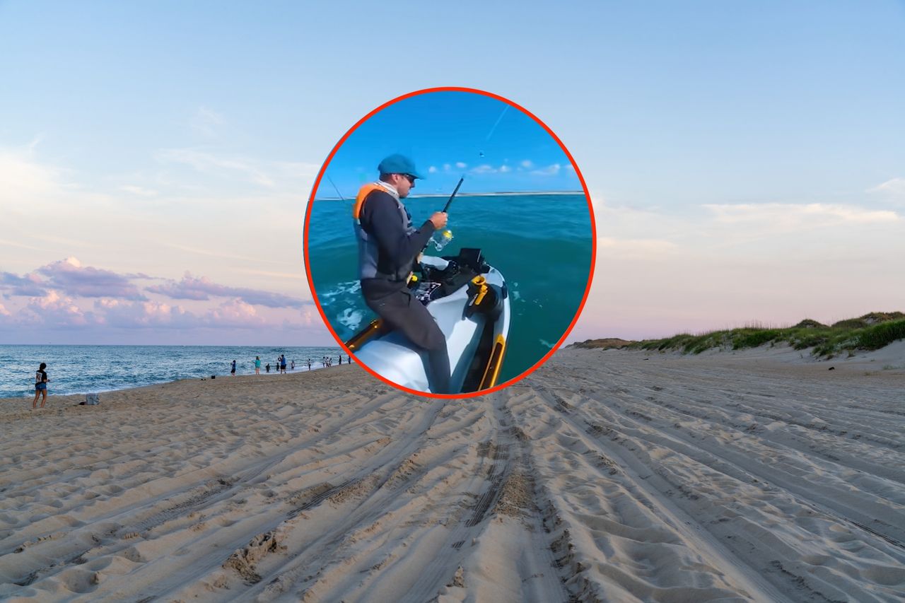 Wędkarz łowił ryby. Chwilę później stało się to