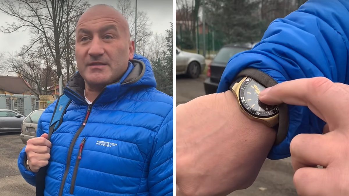 Marcin Najman zegarek