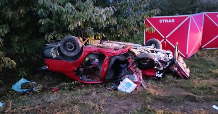 Jurandów. Tragiczny wypadek. Zginęły dwie osoby