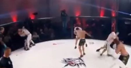 Przerażające sceny na gali. Wiadomo, dlaczego walczą w kominiarkach