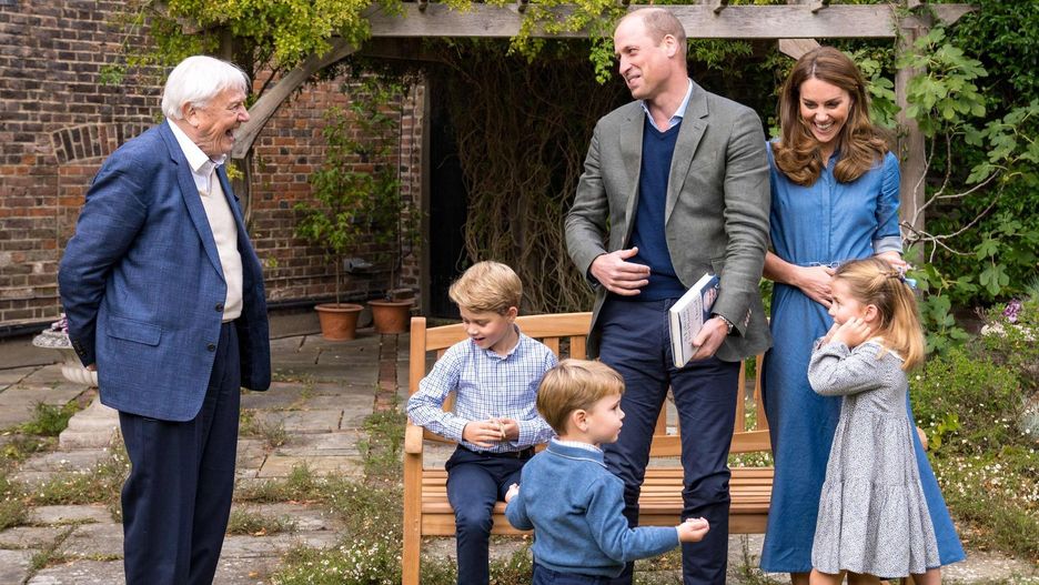 Książę William i Kate z rodziną 