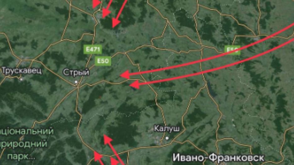 Nocny atak na miasto Stryj w obwodzie lwowskim odbył się z trzech stron - podał portal Truha Ukraina