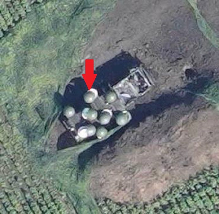 Mysterious Russian objects on the front line.