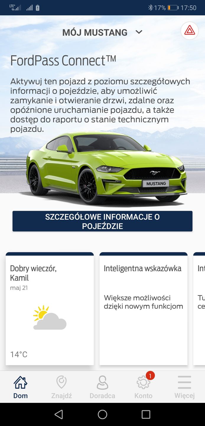 Ford Mustang GT: Działanie systemu SYNC 3, aplikacji FordPass oraz audio B&O 35