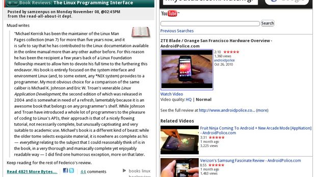 Opera Mobile dla Androida udostępniona! 1