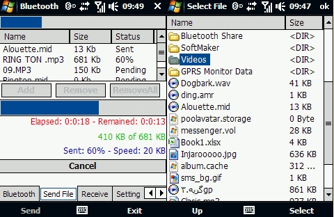 Menedżer Bluetooth dla Windows Mobile