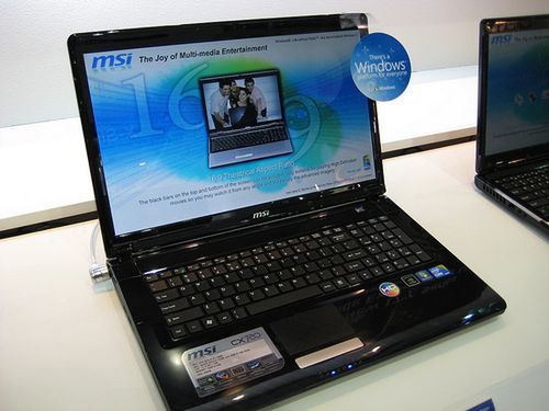 MSI CX720 - pierwszy laptop z nowej serii 2