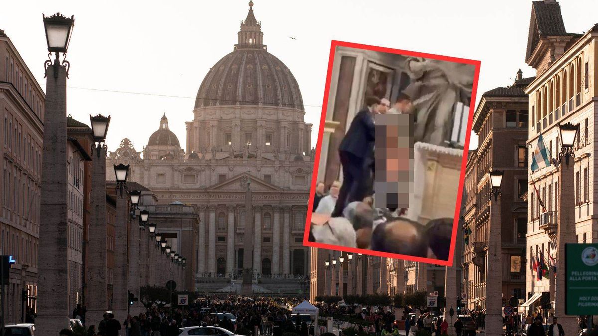 Incydent w Watykanie. Mężczyzna oddał mocz w Bazylice św. Piotra