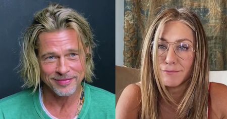 Ten flirt Brada Pitta i Jennifer Aniston przejdzie do historii. Stara miłość nie rdzewieje?