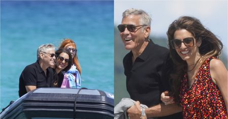 George Clooney świętuje 65. urodziny w towarzystwie uchachanej Amal (ZDJĘCIA)