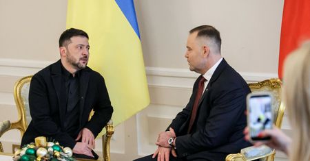Zełenski u Nawrockiego. Padł temat niedostatecznego docenienia Polski
