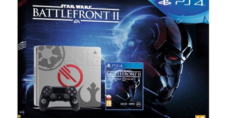 PlayStation 4 z grą Battlefront II w zestawie